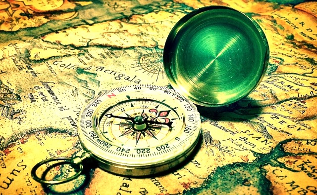 古地図と羅針盤